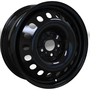 Envy Wheels – Steel Wheel – Black – 17″x6.5″ 49mm – All weather Wheels – NX97449